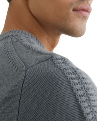 Long Sleeve Crew Detailed Sweater
