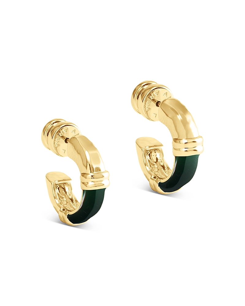 Anabel Aram Forza Huggie Hoop Earrings