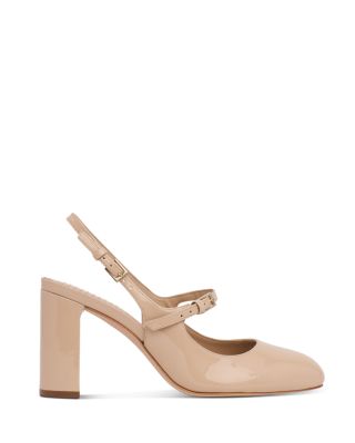 Women's Lola Patent Mary Jane Slingback Pumps