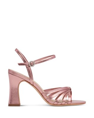Women's Logan Strappy Metallic Heeled Sandals