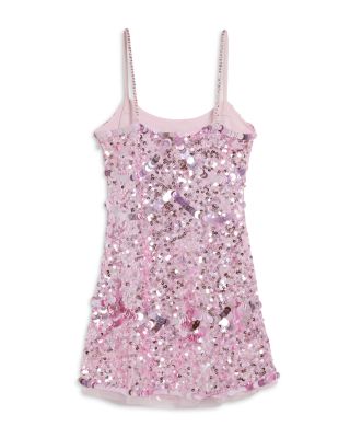Girls' Liria Sequined Sleeveless Dress - Big Kid
