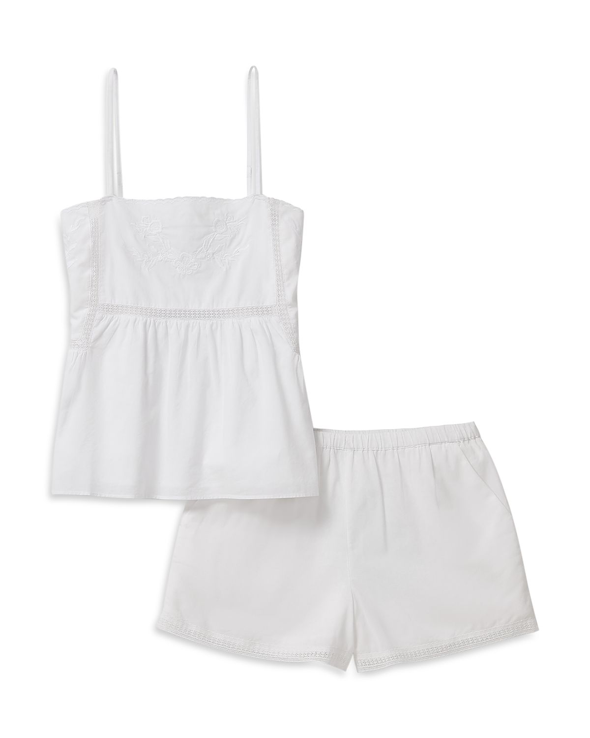 Petite Plume Voile Luna Camisole & Shorts Pajama Set