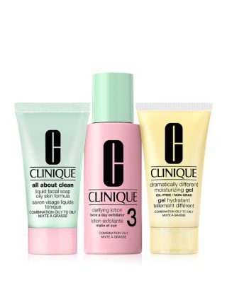 Healthy Skin Routine Mini Skincare Gift Set for Combination Oily Skin ($33 value)