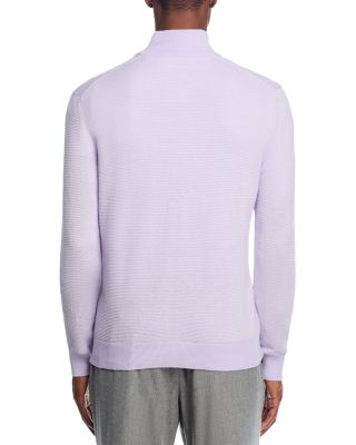 Quarter Zip Mock Neck Sweater