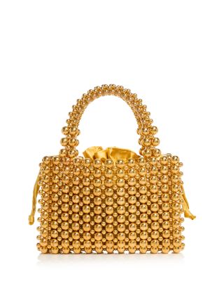 Beaded Top Handle Bag - Exclusive