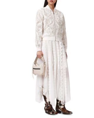 Jade Embellished Bomber Jacket