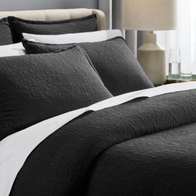 Textured Italian Matelasse Coverlet, King - Exclusive