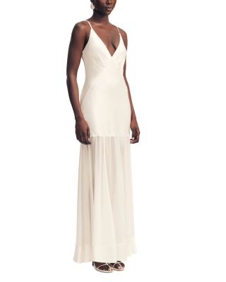 Moraya Plunge Maxi Dress