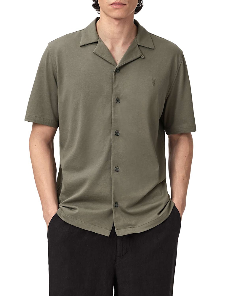 Allsaints Hudson Short Sleeve Button Down Shirt · M