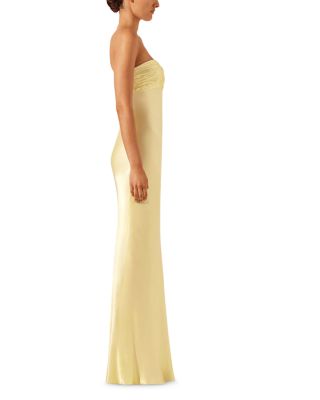 La Lune Strapless Maxi Dress