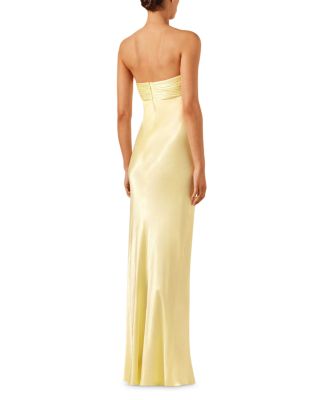 La Lune Strapless Maxi Dress