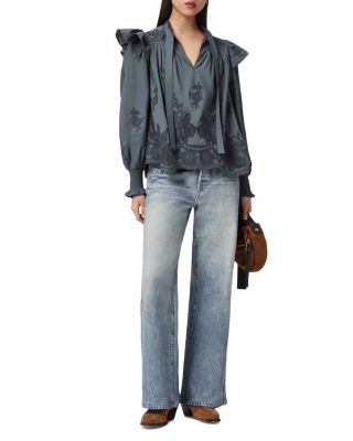 Nisa Embroidered Top