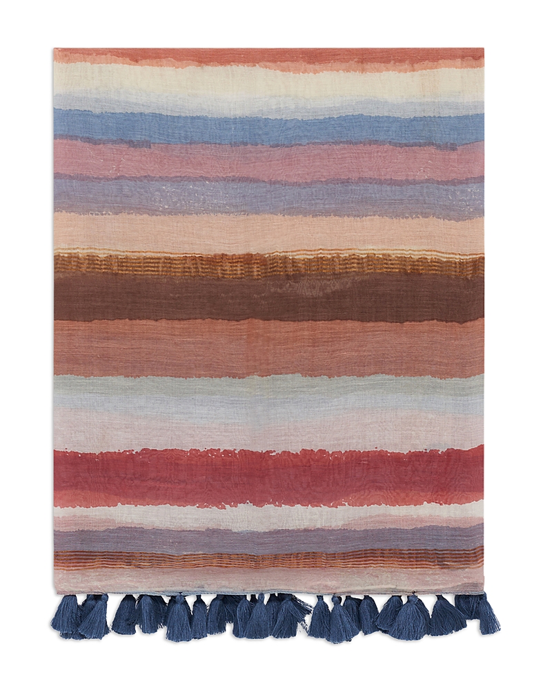 Gerard Darel Dinahe Stripe Print Scarf