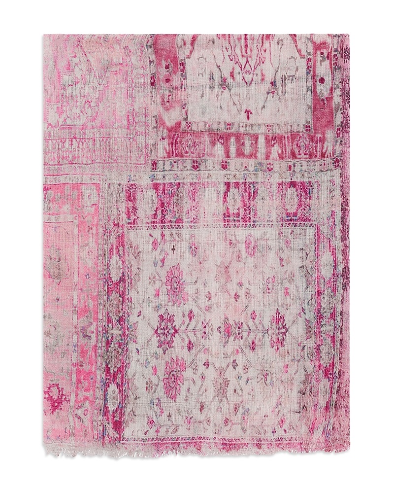 Gerard Darel Daisy Floral Print Cotton Scarf