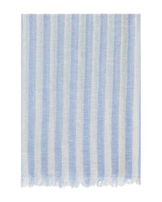 Dominique Stripe Print Scarf