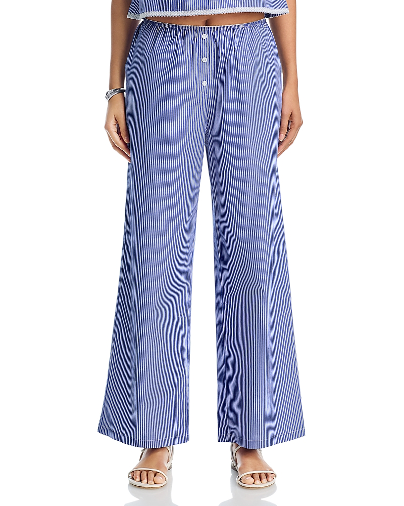 Aqua Bijou Ankle Pants - Exclusive
