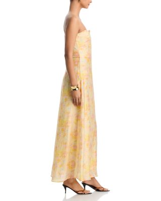 Amina Strapless Maxi Dress