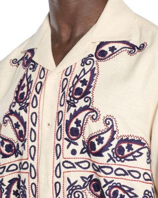 Memento Paisley Pattern Shirt