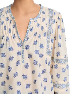 Floral Popover Top - Exclusive