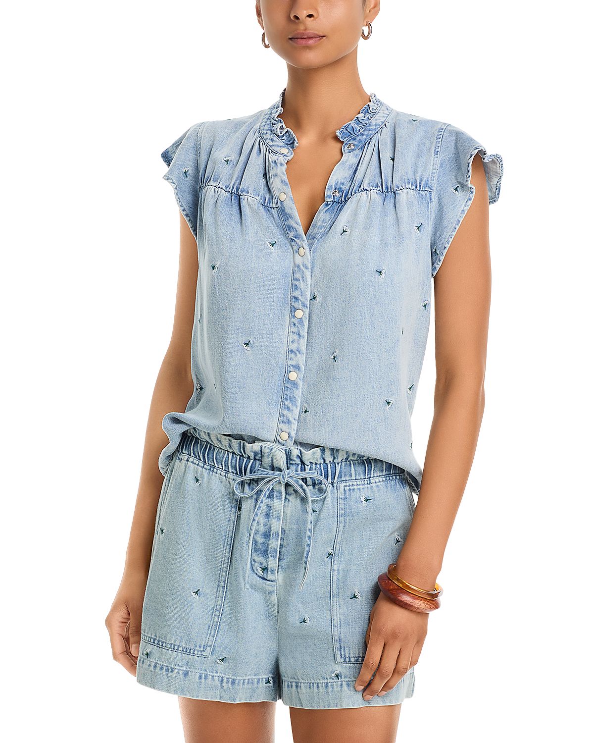 Rails Ruthie Embroidered Shirt