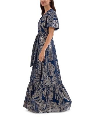 Azale Fil Coup&eacute; Maxi Dress