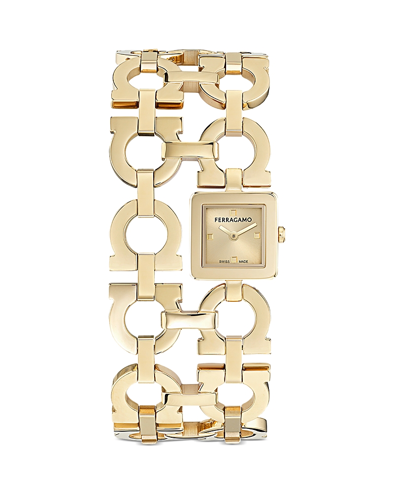 Ferragamo Double Gancini Catwalk Watch, 19mm · One Size
