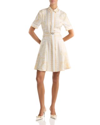 Barocco Foulard Silk Dress