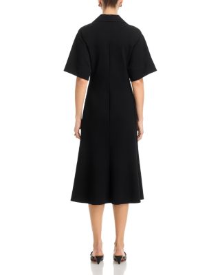 Short Sleeve Midi Dress