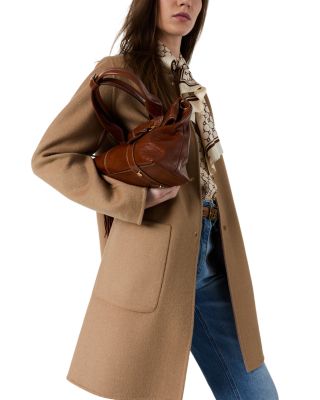 Precilia Wool Snap Front Jacket