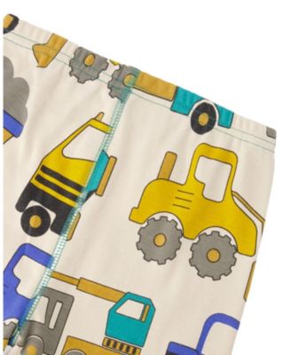  Boys' Organic Cotton Truck Print Two-Piece Pyjama Set - Baby