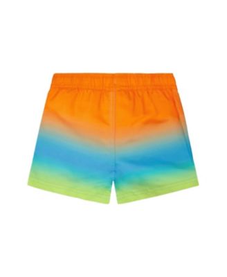 Boys' Mid Thigh Elastic Waist Gradient Boardshorts - Baby