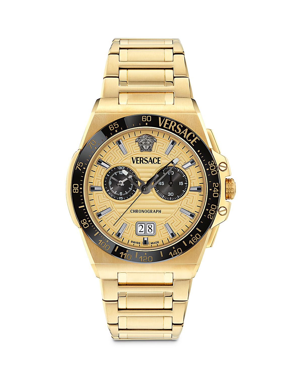 Versace Greca Reaction Chronograph, 43mm
