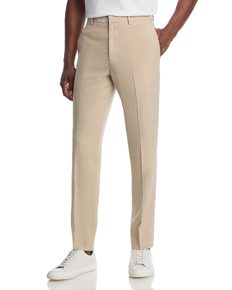 Theory Mayer Linen & Wool Slim Fit Suit Pants