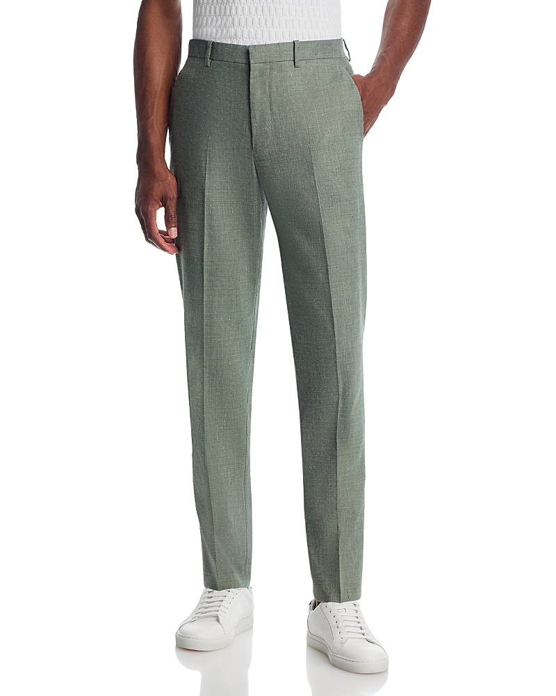 Theory Mayer Linen & Wool Slim Fit Suit Pants