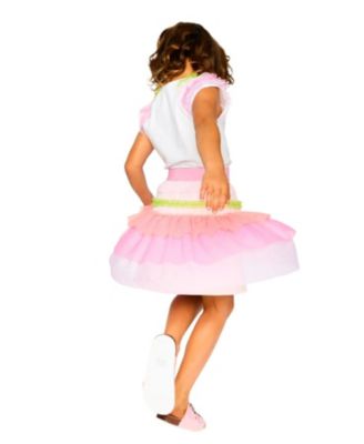 Girls' Mesh Skirt with Frills - Big Kid