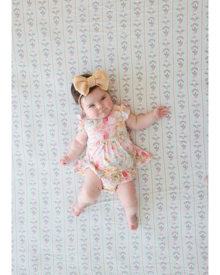 Girls' Rose Dreams Ruffled Twirl Bodysuit Dress - Baby