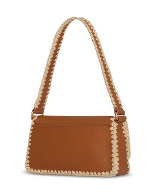 Berkley Medium Stitched Leather Shoulder Bag