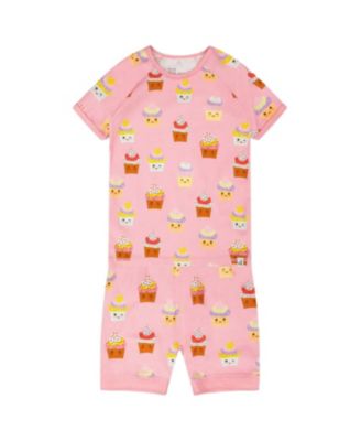  Girls' Organic Cotton Cupcake Two-Piece Pyjama Set - Big Kid