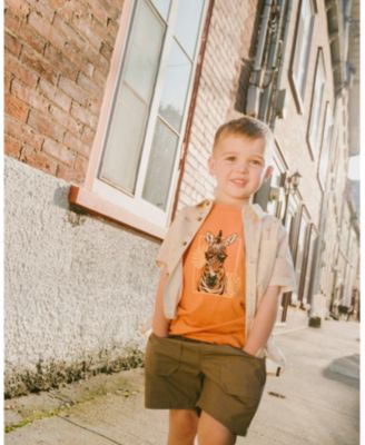 Boys' Parachute Shorts with Patch Pockets - Little Kid, Big Kid