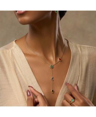 Celestial Wisdom Multi-Symbol Necklace