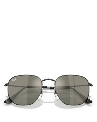 Hexagonal Geometric Sunglasses, 54mm