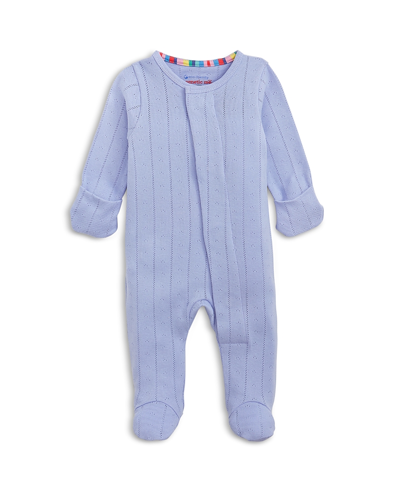 Magnetic Me Girls' Wisteria Pointelle Footie One Piece - Baby