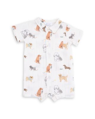 Boys' Awesome Dogs Polo Shortie Romper - Baby