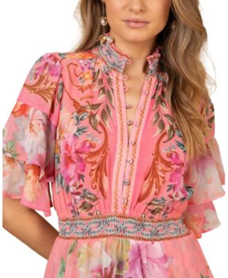  Itzayana Chiffon Maxi Dress