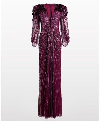  Xenia Sequin-Embellished Maxi Dress