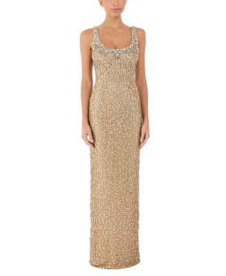  Tatianna Sequin-Embellished Maxi Dress