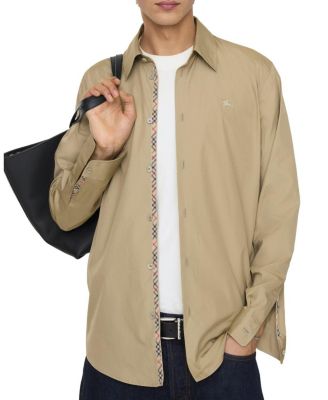  Regular Fit Cotton Poplin Shirt