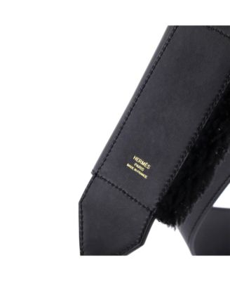 Kelly Pocket Bag Shoulder Strap Swift and Shearling