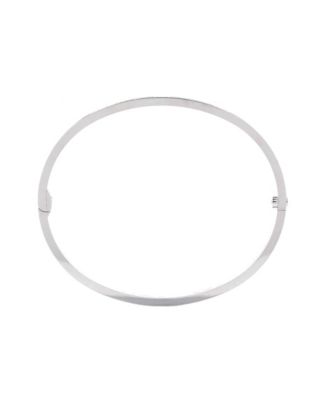  Small Love Bracelet 18K White Gold with Pave Diamonds