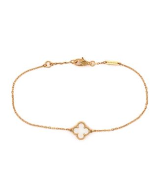  Sweet Alhambra Bracelet 18K Gold and Mother of Pearl